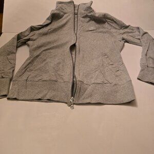 Nike Sportwear Women's Lightweight Grey Zip front jacket size XL